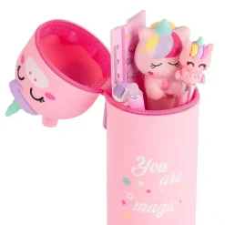Astuccio portapenne in silicone Unicorn