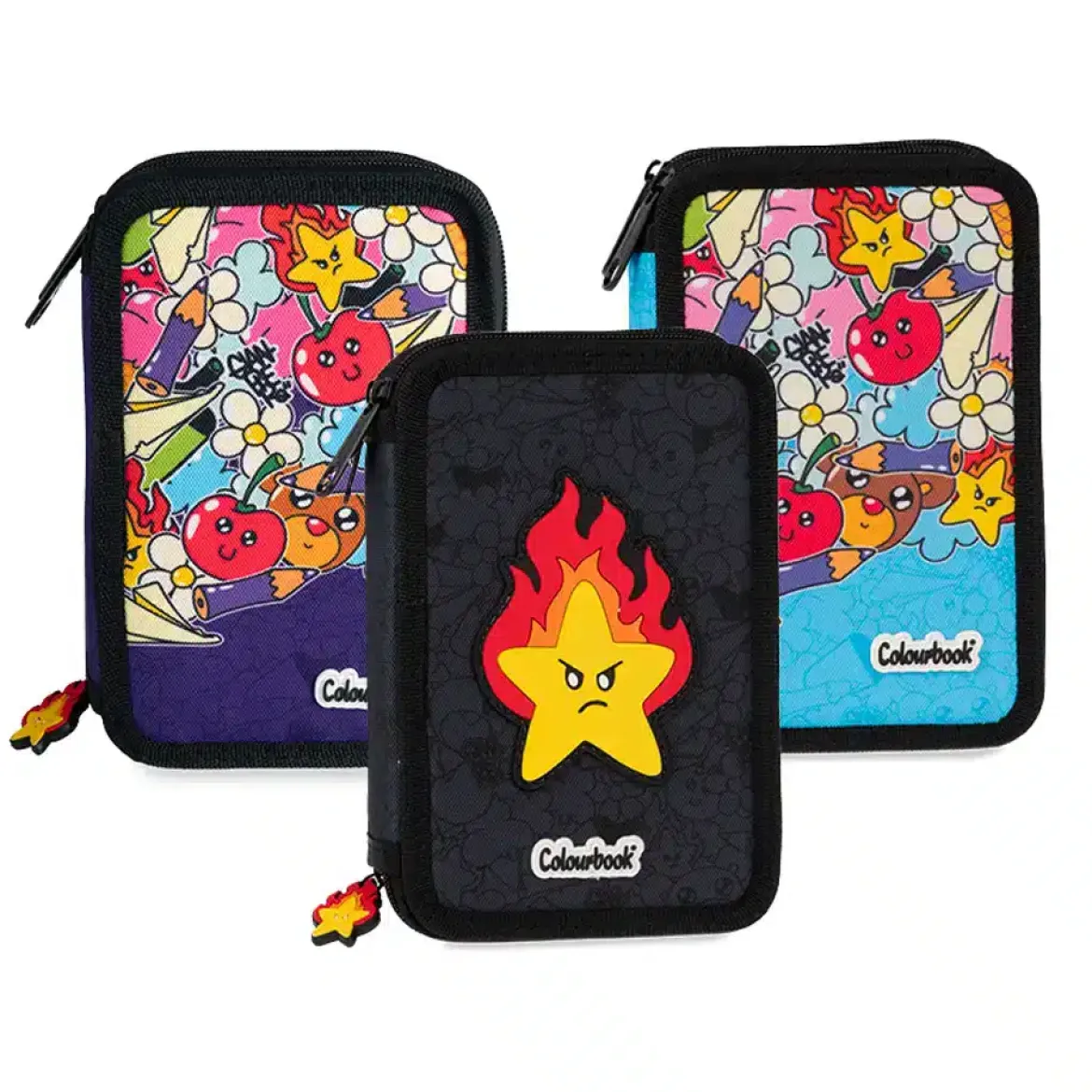 Astuccio 3 zip Gianpiero x Colourbook – Completo 44 pezzi