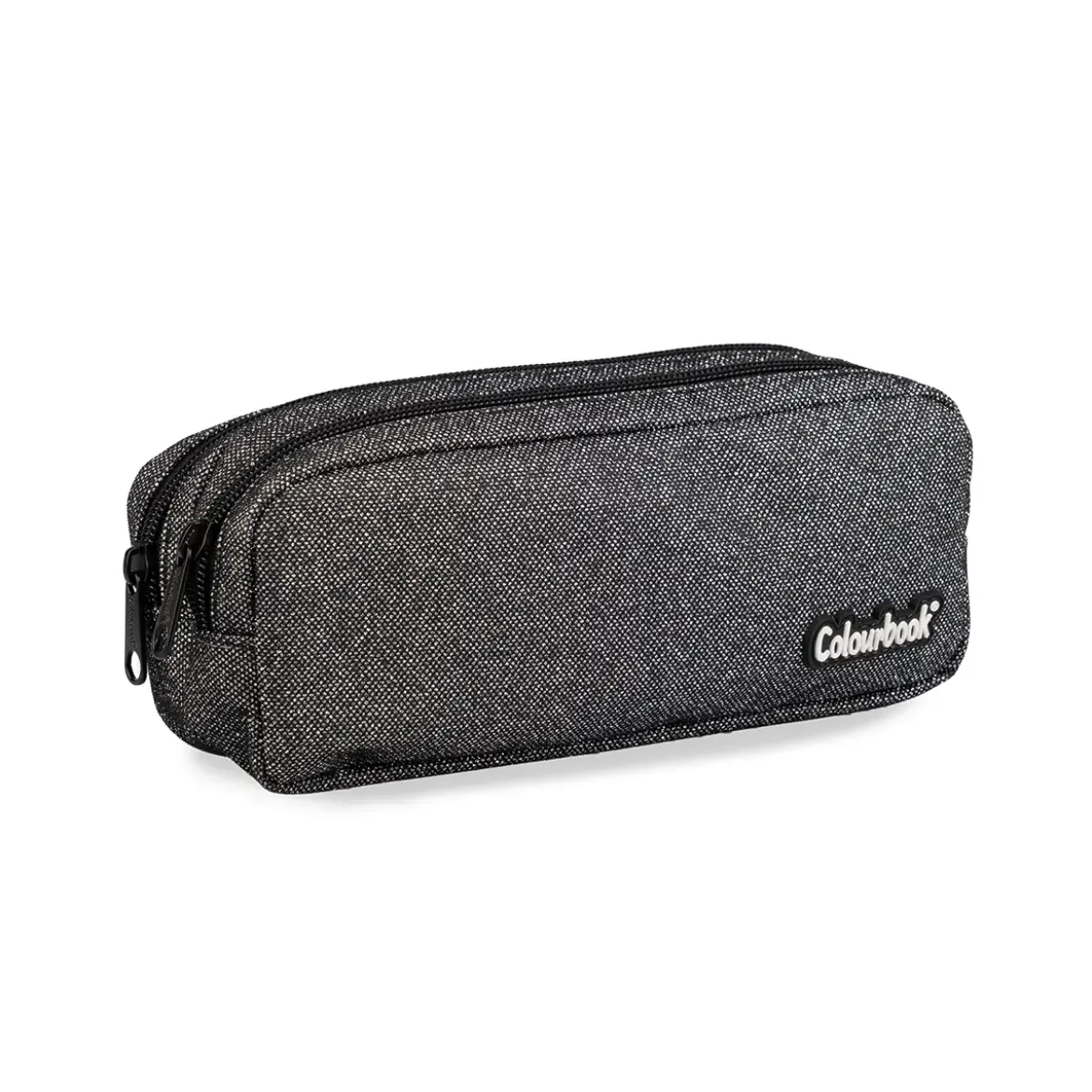 Astuccio 2 zip Glitter