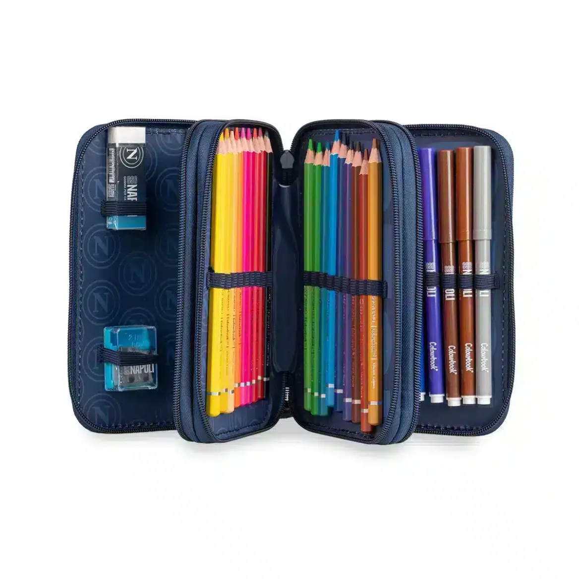 Astuccio 3 zip SSC Napoli – Completo 44 pezzi