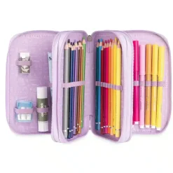 Astuccio 3 zip Unicorn – Completo 44 pezzi
