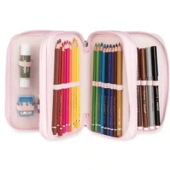 Astuccio 3 zip Unicorn – Completo 44 pezzi