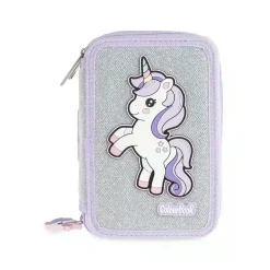 Astuccio 3 zip Unicorn – Completo 44 pezzi
