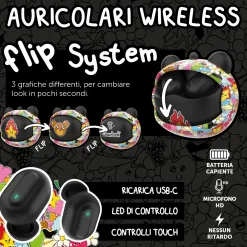 Auricolari Bluetooth 5.3 Gianpiero x Colourbook