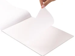 Blocco carta lucida