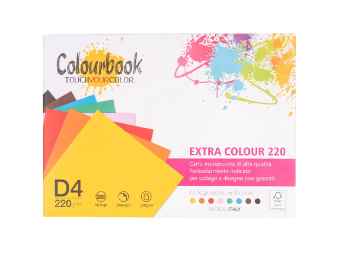 Blocco D4 extra color