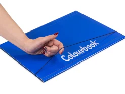 Cartellina portadocumenti A4 Fluo con elastico – Dorso piatto