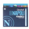Confezione 18 pennarelli SSC Napoli