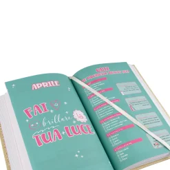 Diario scolastico Glitter 2026-27 non datato