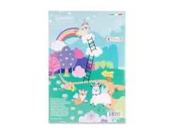 Libro da colorare per bambini Unicorni