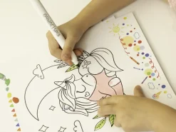 Libro da colorare per bambini Unicorni