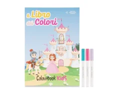 Libro da colorare per bambini Castello