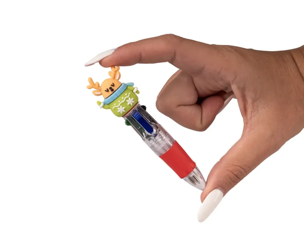 Mini penna 4 colori La Fabbrica degli Elfi