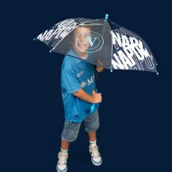 Ombrello per bambini SSC Napoli – Tessuto che cambia colore con la pioggia