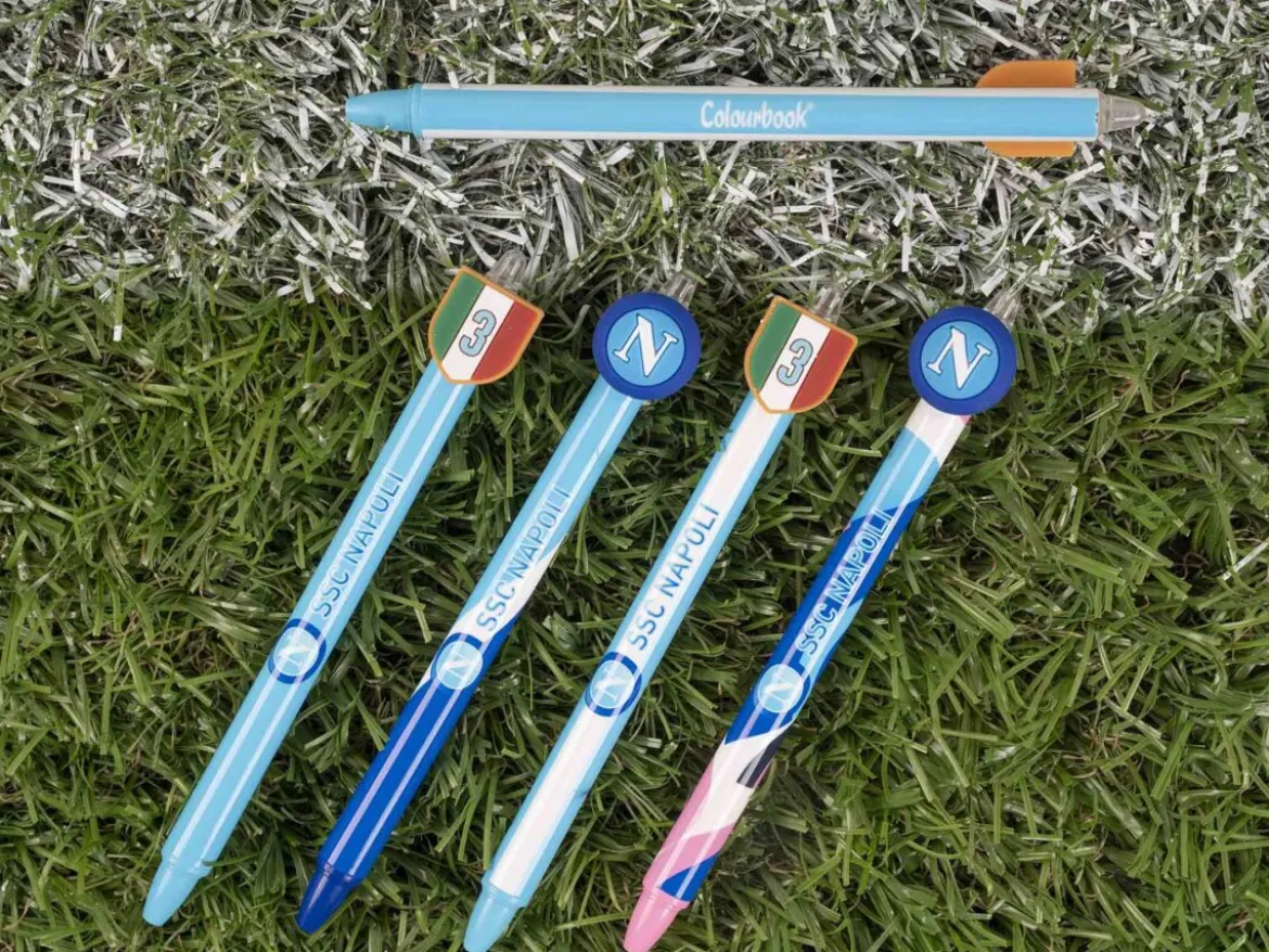Penna a scatto SSC Napoli Limited – Inchiostro blu
