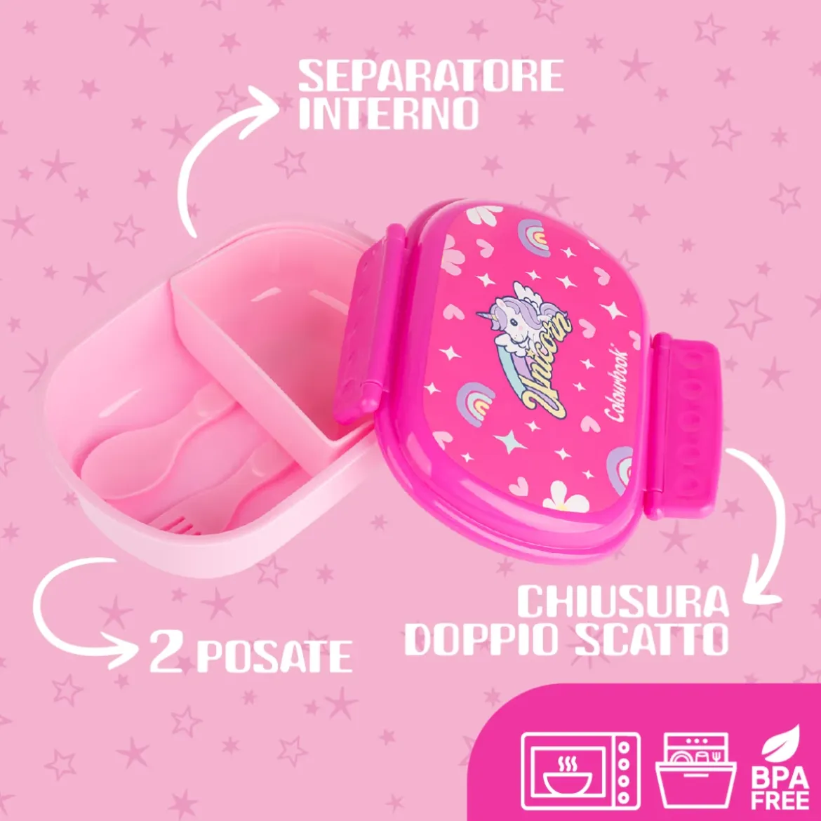 Portamerenda Unicorn