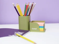 Portapenne con block notes – Bloom