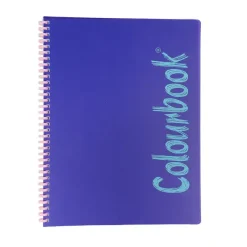 Quaderno A4 Bicolor con spirale – Foglio Bianco