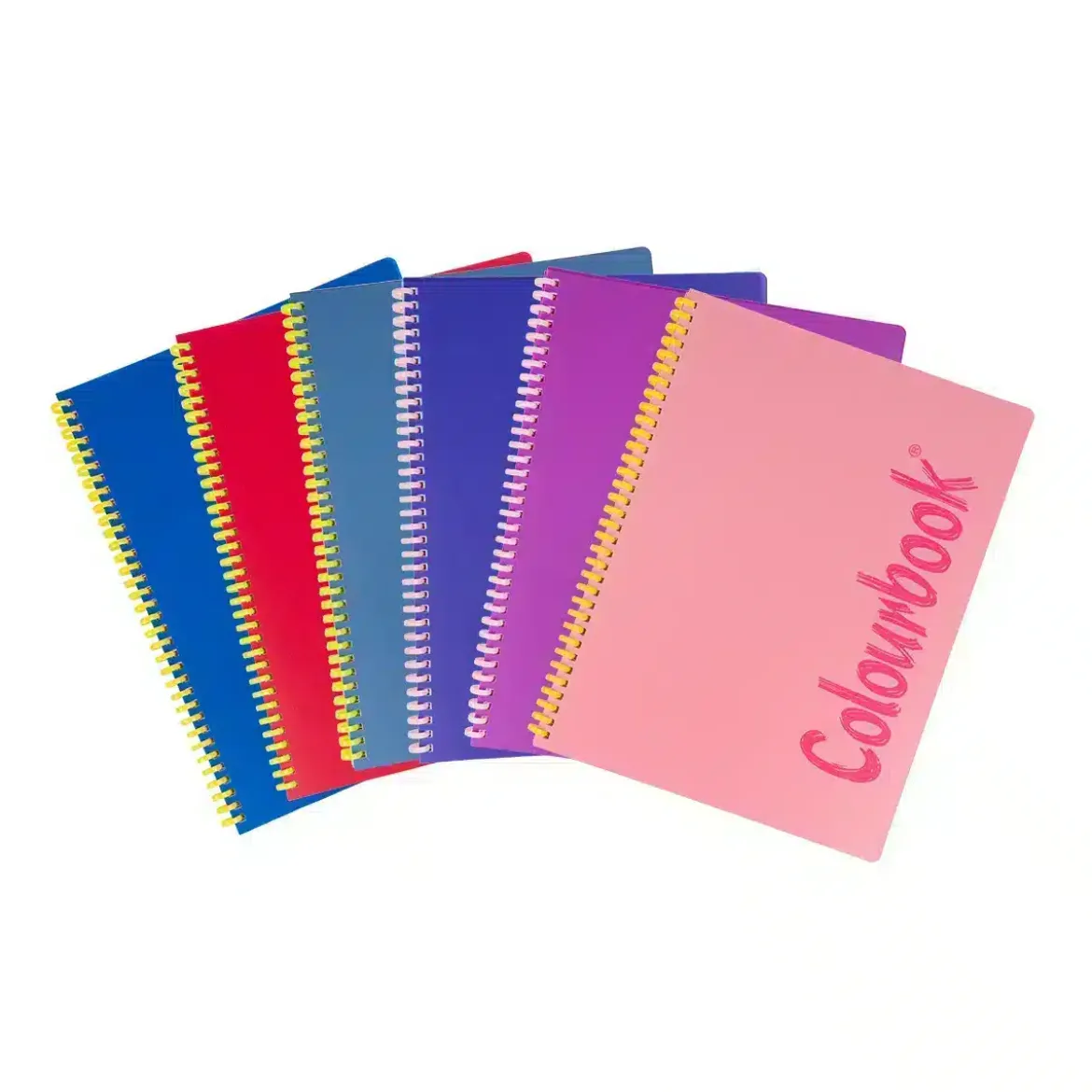 Quaderno A4 Bicolor con spirale – Foglio Bianco