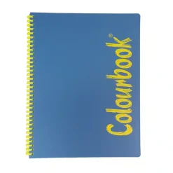 Quaderno A4 Bicolor con spirale – Foglio Bianco