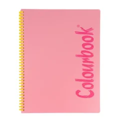 Quaderno A4 Bicolor con spirale – Foglio Bianco