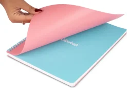 Quaderno A4 Bicolor con spirale Rigo 1R – Righe scuole medie e superiori