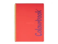 Quaderno A4 Bicolor con spirale Rigo 4mm – Quadretti senza margini