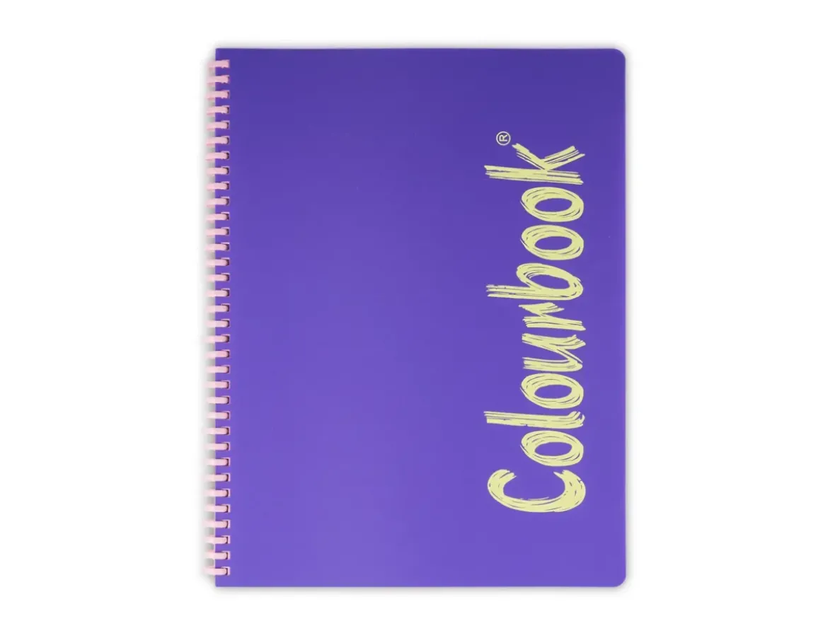 Quaderno A5 Bicolor con spirale Rigo 5mm – Quadretti scuole medie e superiori