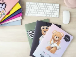 Quaderno A4 Funny and Bears – Quadretti 5 millimetri senza margine