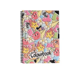 Quaderno A4 Gianpiero x Colourbook – Rilegatura con spirale morbida