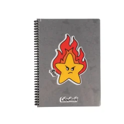 Quaderno A4 Gianpiero x Colourbook – Rilegatura con spirale morbida
