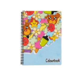 Quaderno A4 Gianpiero x Colourbook – Rilegatura con spirale morbida
