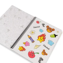 Quaderno A4 Gianpiero x Colourbook – Rilegatura con spirale morbida