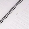 Quaderno A4 pentagrammato con spirale