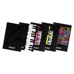 Quaderno A4 pentagrammato Music Tastes