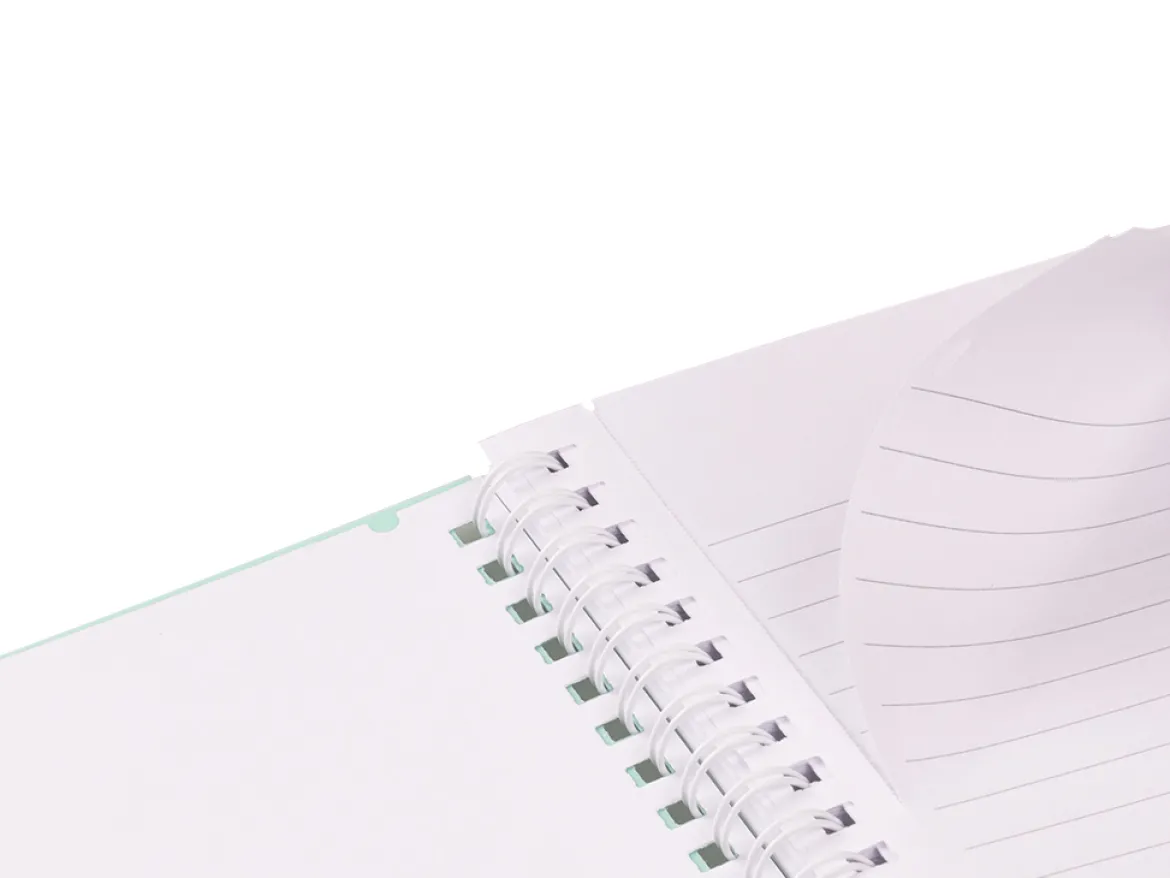 Quaderno a spirale A4 AciDaisy – Righe medie e superiori