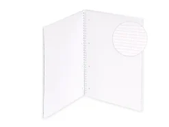 Quaderno a spirale A4 Fluo – Quadretti 4 millimetri