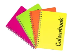 Quaderno a spirale A6 Fluo – Quadretti 5 millimetri