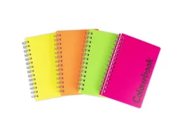 Quaderno a spirale A7 Fluo – Quadretti 5 millimetri