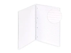 Quaderno a spirale A4 Fluo – Righe medie e superiori