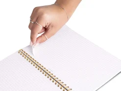 Quaderno a spirale A5 Funny and Bears – Quadretti 5 millimetri senza margine