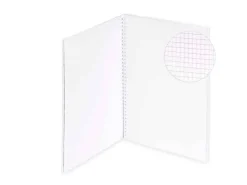 Quaderno a spirale A5 Funny and Bears – Quadretti 5 millimetri senza margine