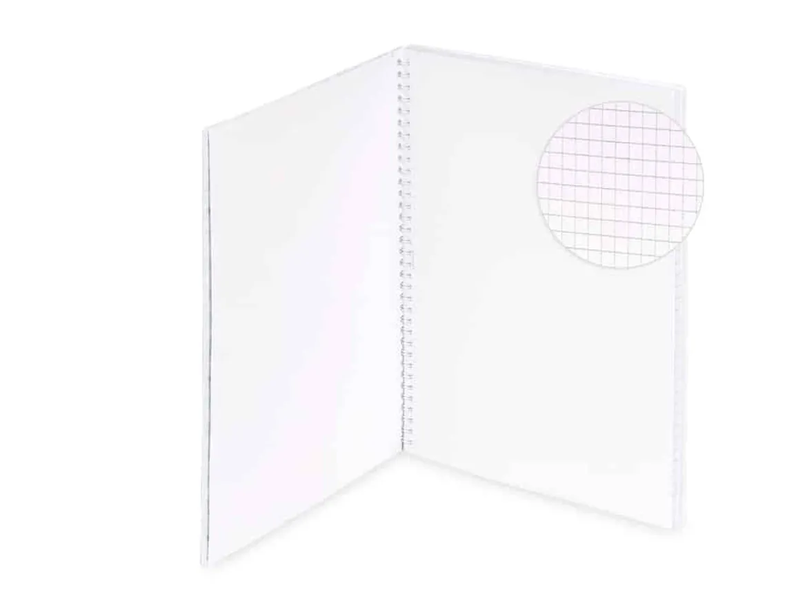Quaderno a spirale A5 Funny and Bears – Quadretti 5 millimetri senza margine