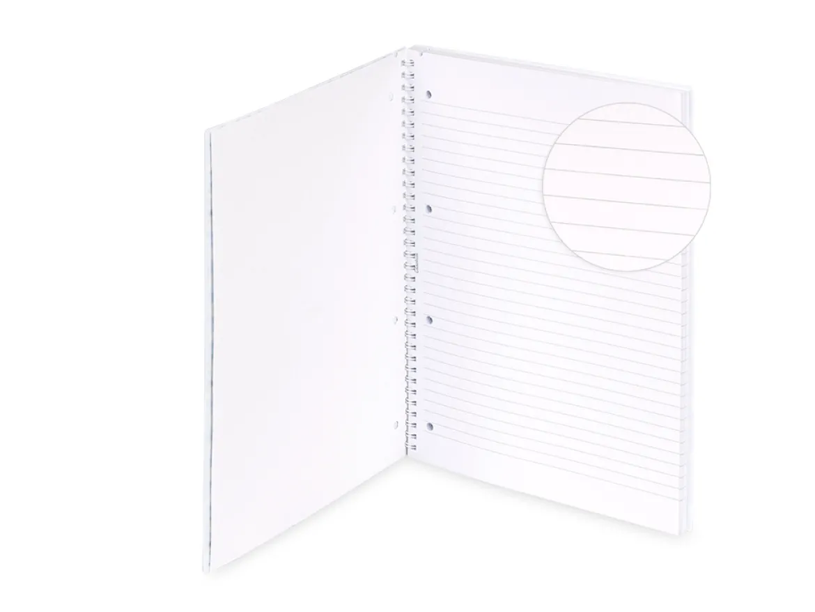 Quaderno a spirale A4 Funny and Bears – Righe scuole medie e superiori