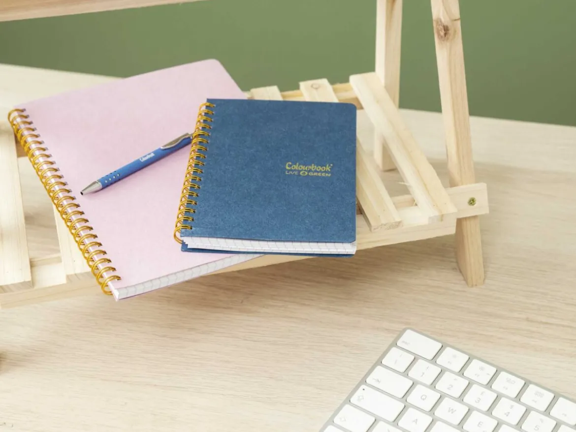 Quaderno a spirale A6 Live Green – Righe scuole medie e superiori