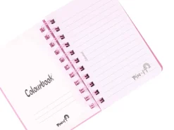 Quaderno a spirale A6 Pin It – Righe medie e superiori +4 pin omaggio