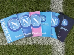 Quaderno a spirale A5 SSC Napoli – Quadretti 5 millimetri