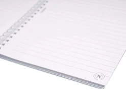 Quaderno a spirale A5 SSC Napoli – Righe medie e superiori