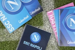 Quaderno a spirale A4 SSC Napoli – Righe medie e superiori