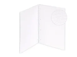 Quaderno a spirale MIDI Fluo – Quadretti 5 millimetri